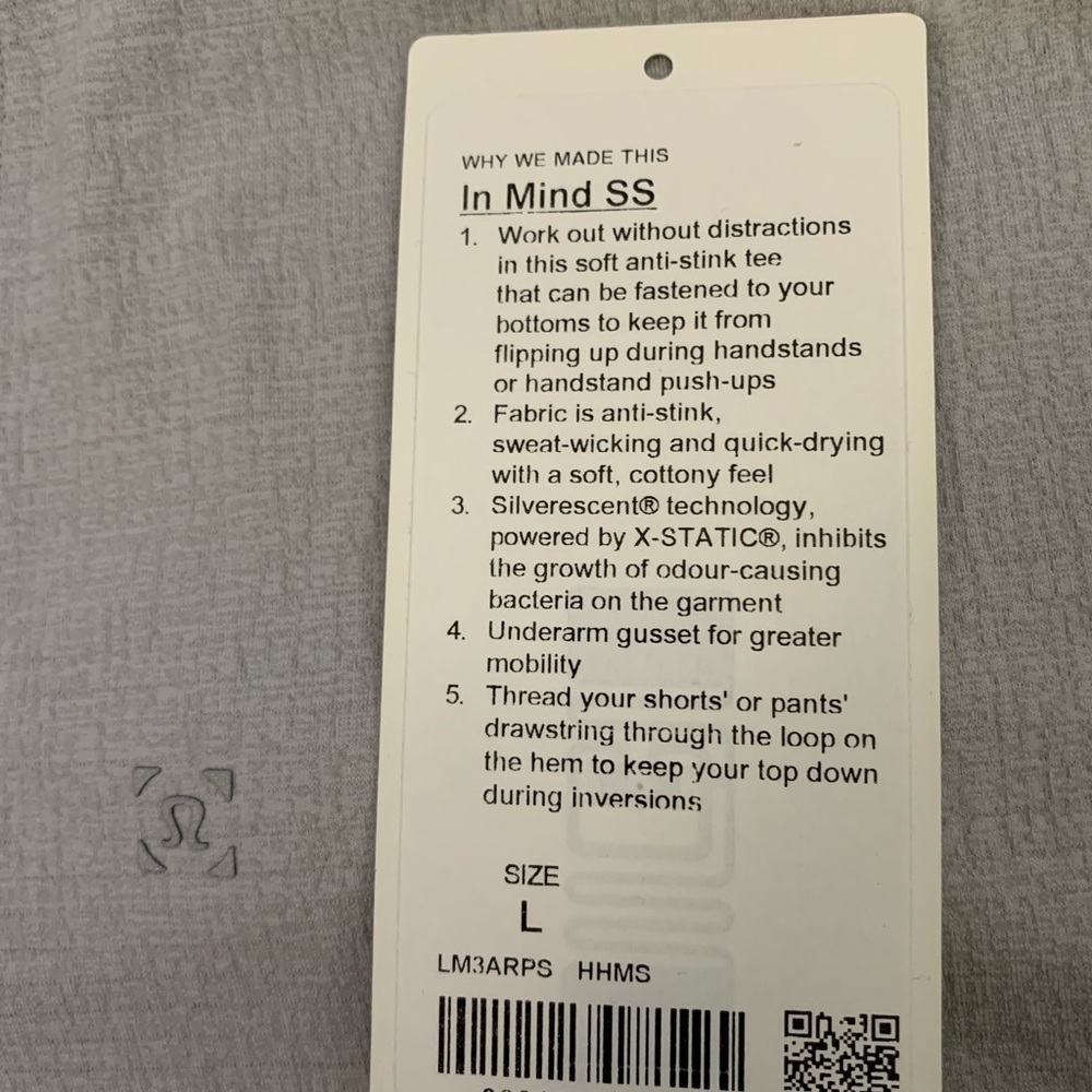 LuluLemon In Mind Short Sleeve